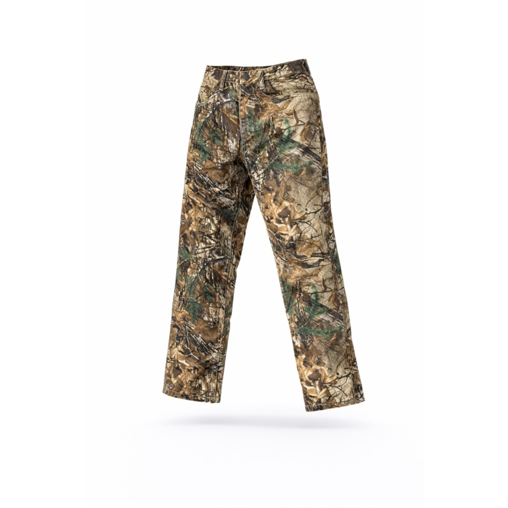 Wrangler Men’s Pro-Gear Realtree Straight Leg Camo Pants 34x32 Brown/Green​